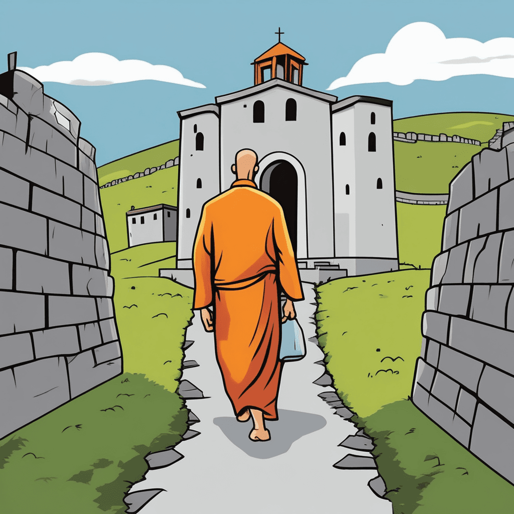 From penitentiary to monastery, a voluntary journey to sanctuary