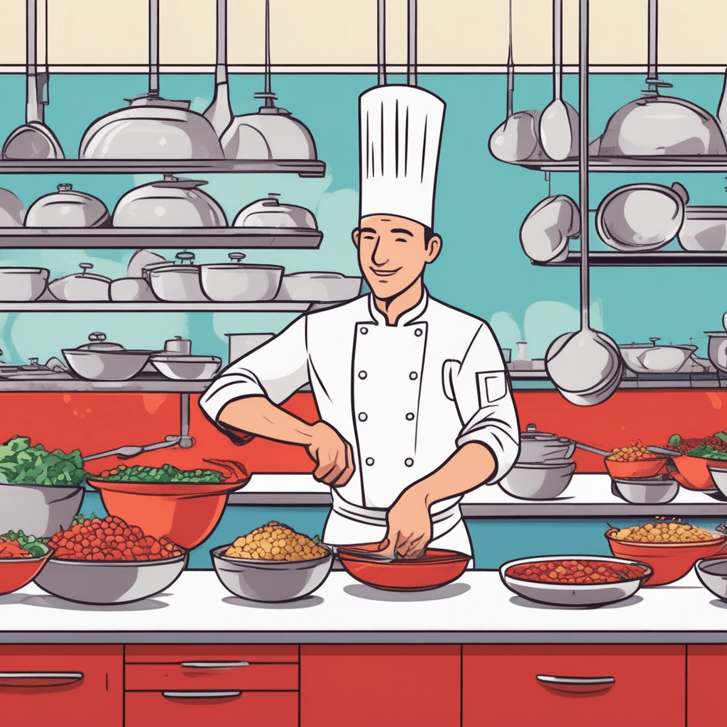 a head chef rapidly moves colorful ingredient bowls from one arrangement to another on the metal prep counter. The chef slides the red tomato bowl from the left end to the middle position while shifting the green herb bowl to the right. The yellow cheese bowl moves from the center to the left as the blue berry bowl takes its former spot. This creates completely different arrangements of the same ingredients in various new orders. Other kitchen staff watch as the chef organizes multiple meal prep stations with different sequences. changing the order and arrangement of elements