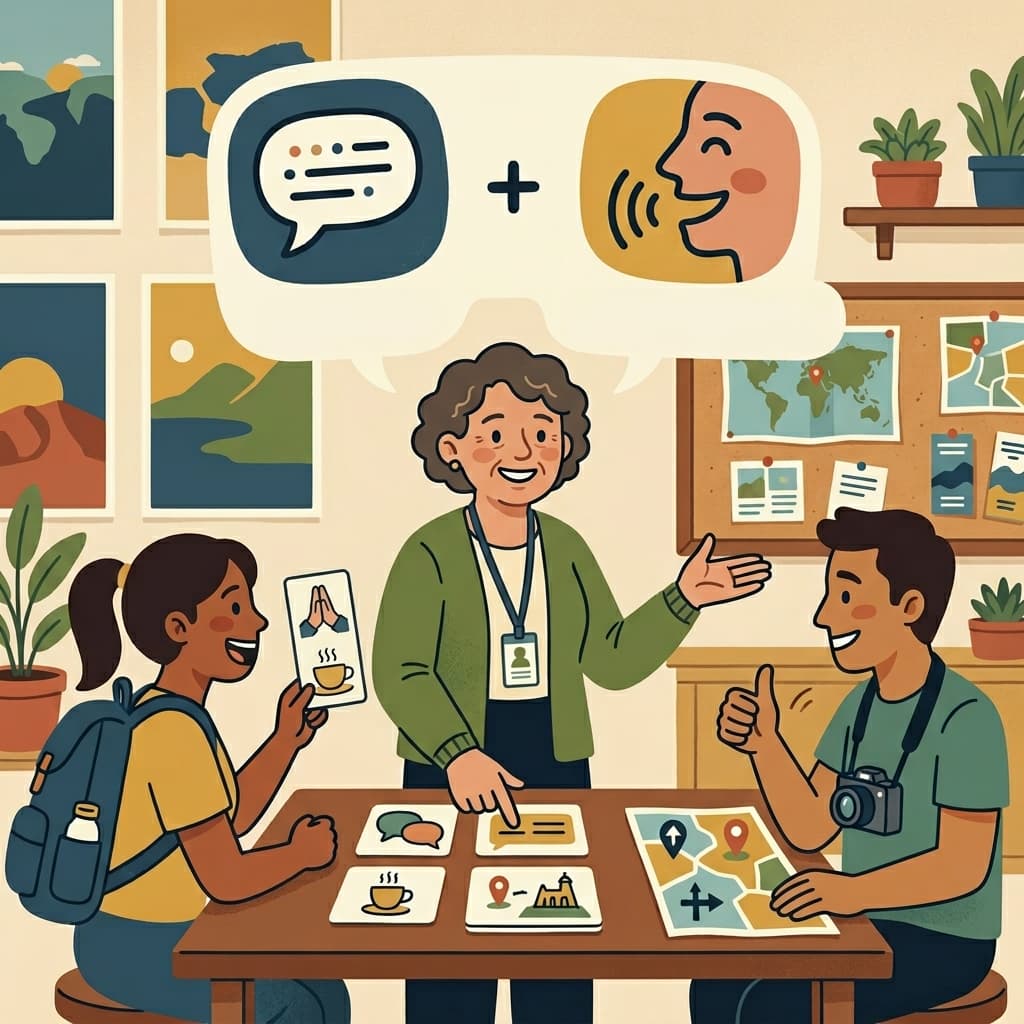 She wrote down a useful phrase for travelers. (WORDS + EXPRESSION = PHRASE → a small group of words that expresses an idea)