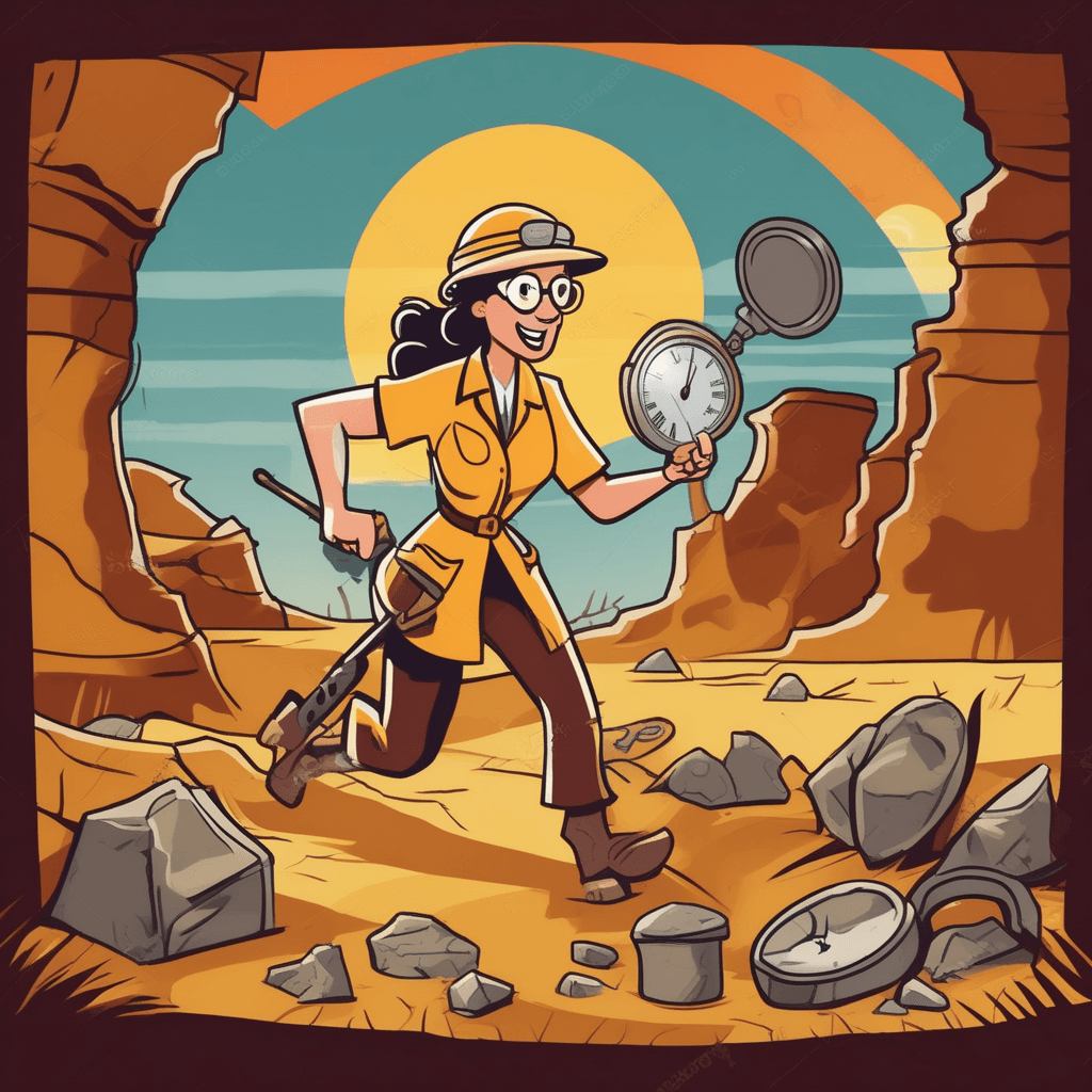 Picking treasures while time's ticking and the detector's clicking!