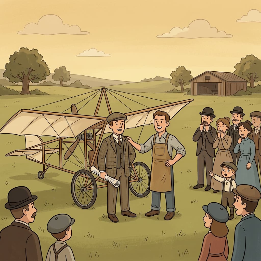 The Wright brothers were pioneers of modern aviation.