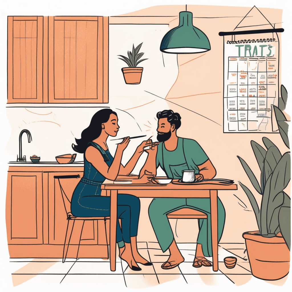 Making detailed travel plans together