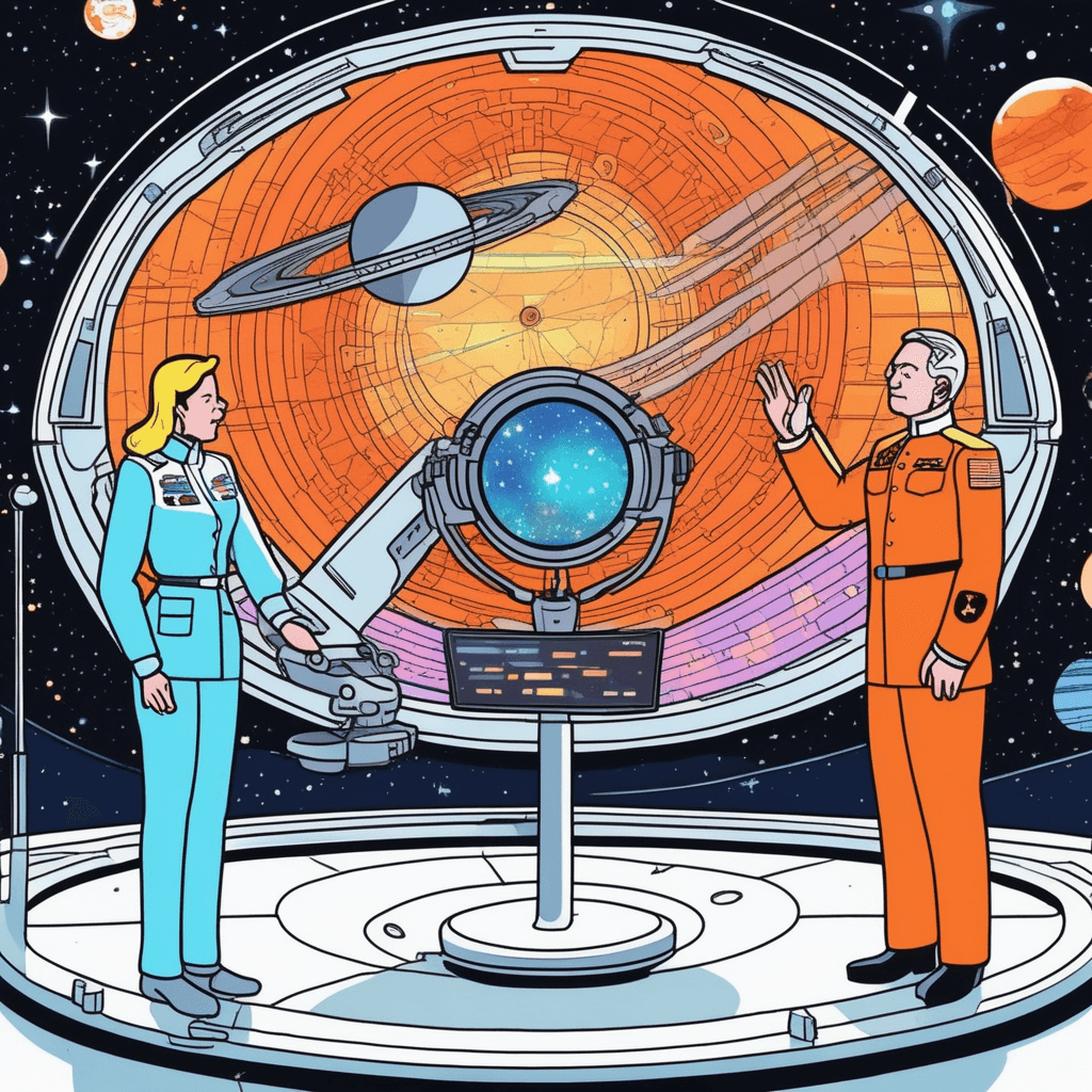 The secretary briefs the military on planetary strategy!