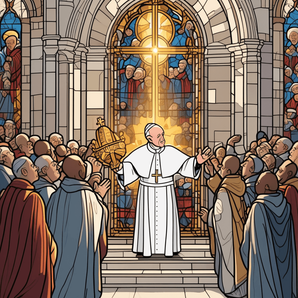 The pope's rope brings hope