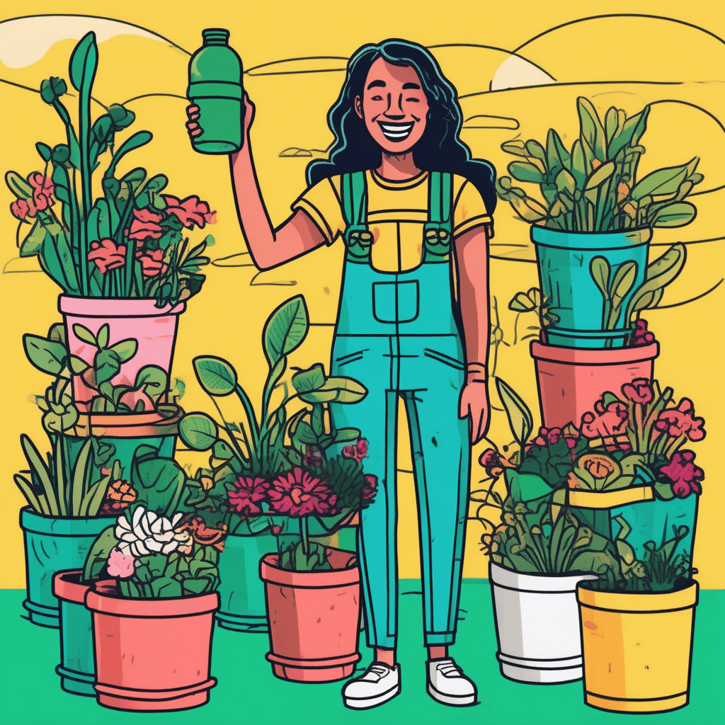 This late bloomer turns postconsumer waste into gardens for every consumer!