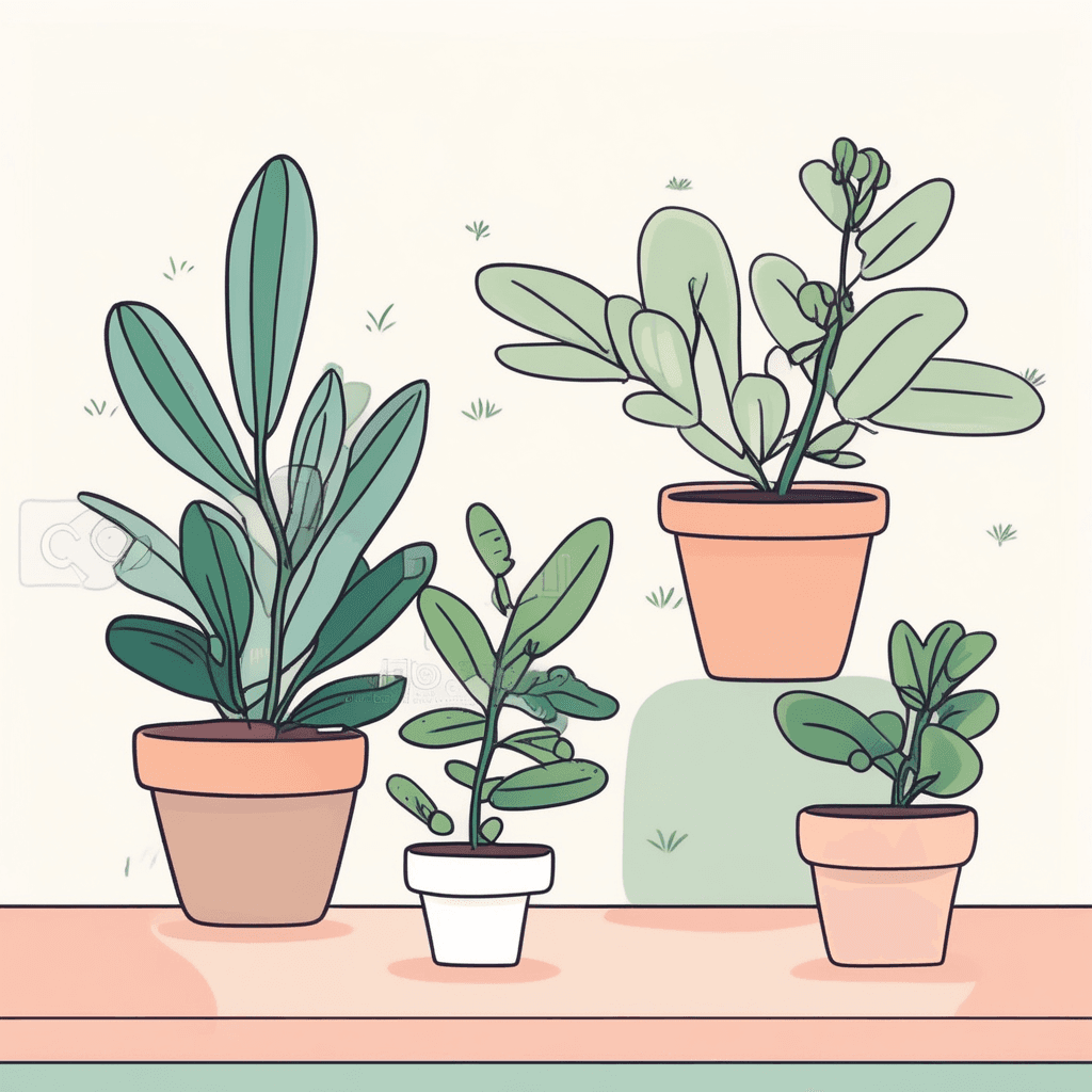 planted or growing in a pot