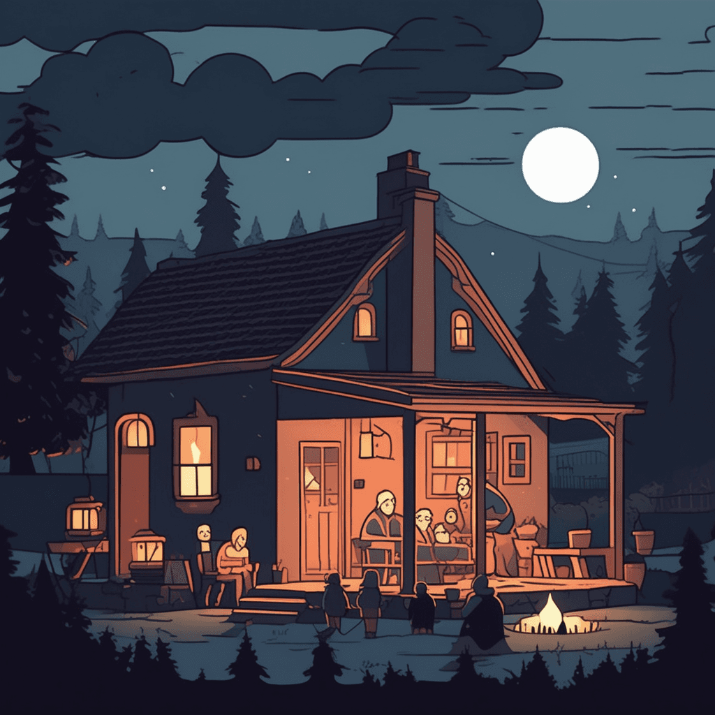 Power outage hits the cottage, revealing the shortage