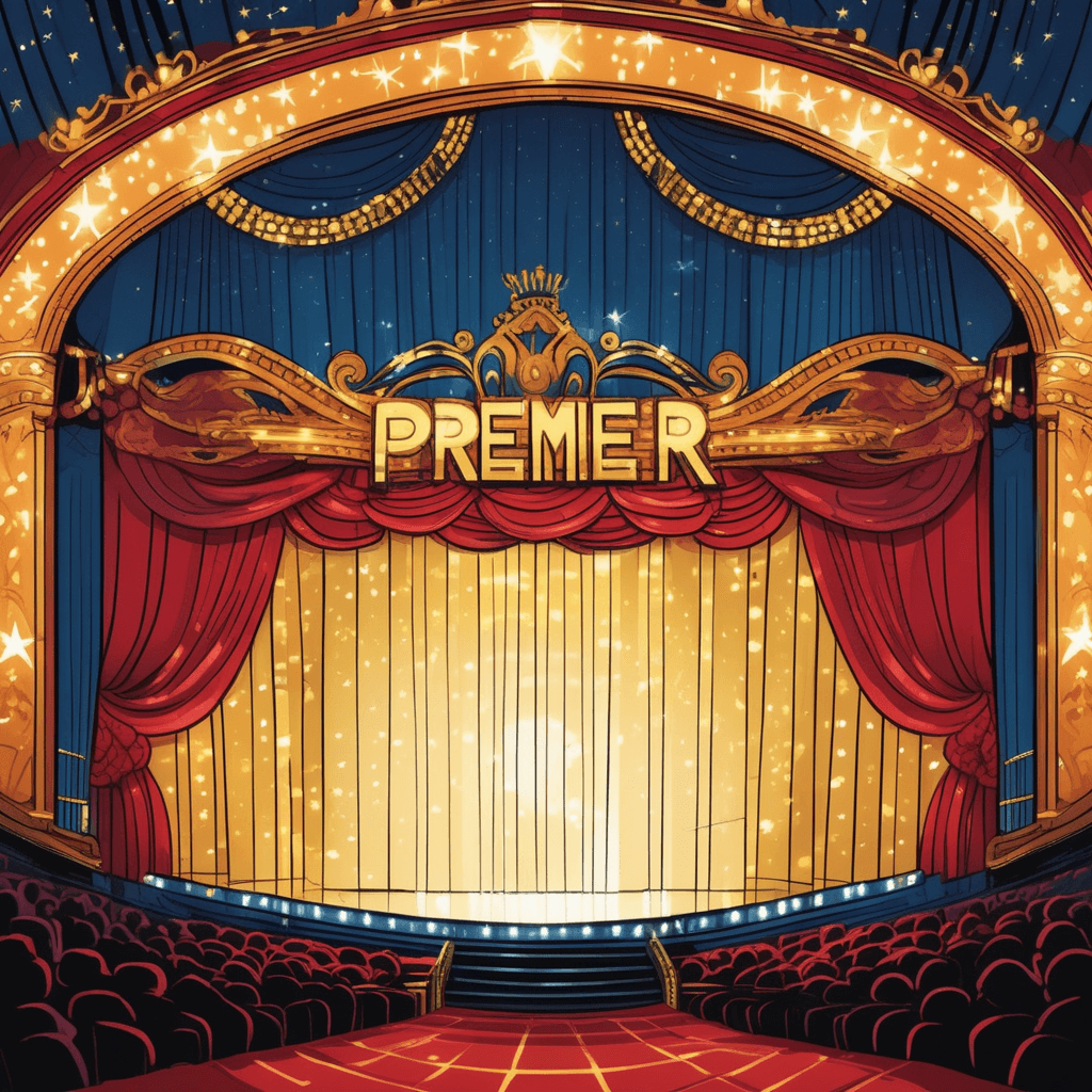 At the premiere, the stage glows bright with a dream and cheer — the first performance brings joy that makes everyone sincere