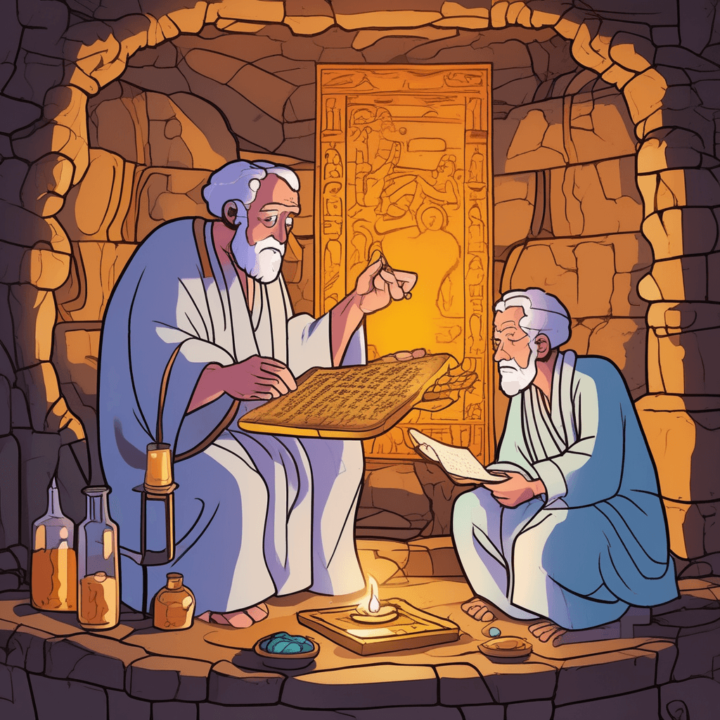 Ancient remedies inscribed, new treatments prescribed, medical wisdom described!
