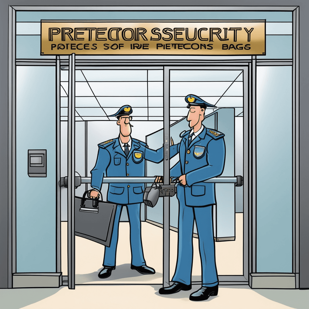Private sector's protector uses his detector!