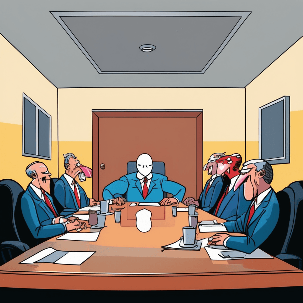 Formal proceedings reveal true feelings in heated meetings!