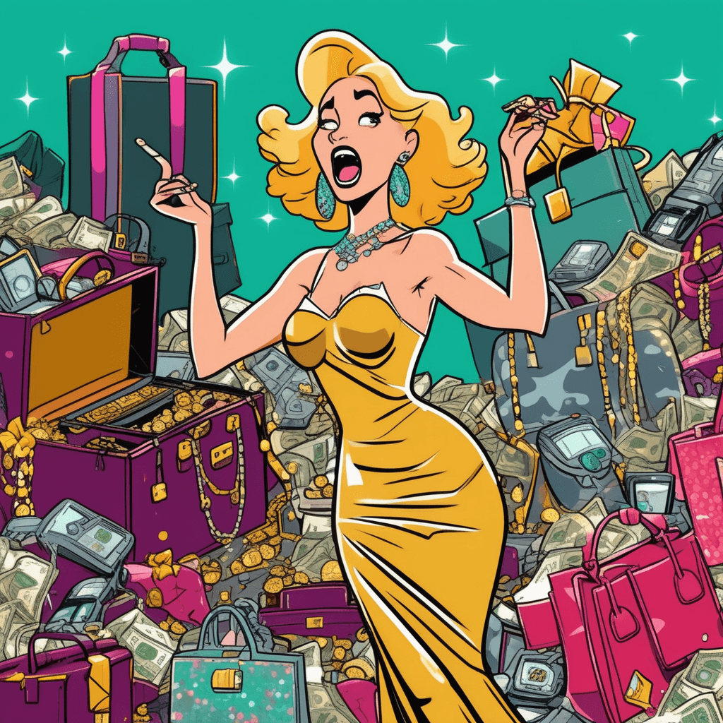 Prod I Gal pokes and spends — recklessly buying everything!