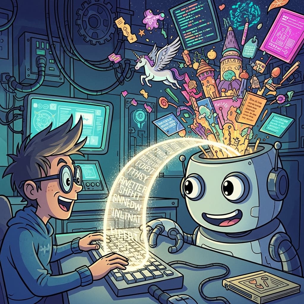 "A good prompt is not abrupt — it helps AI erupt!"