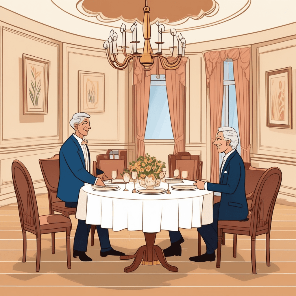 A proper greeting between a young person and elder demonstrates respectful social etiquette