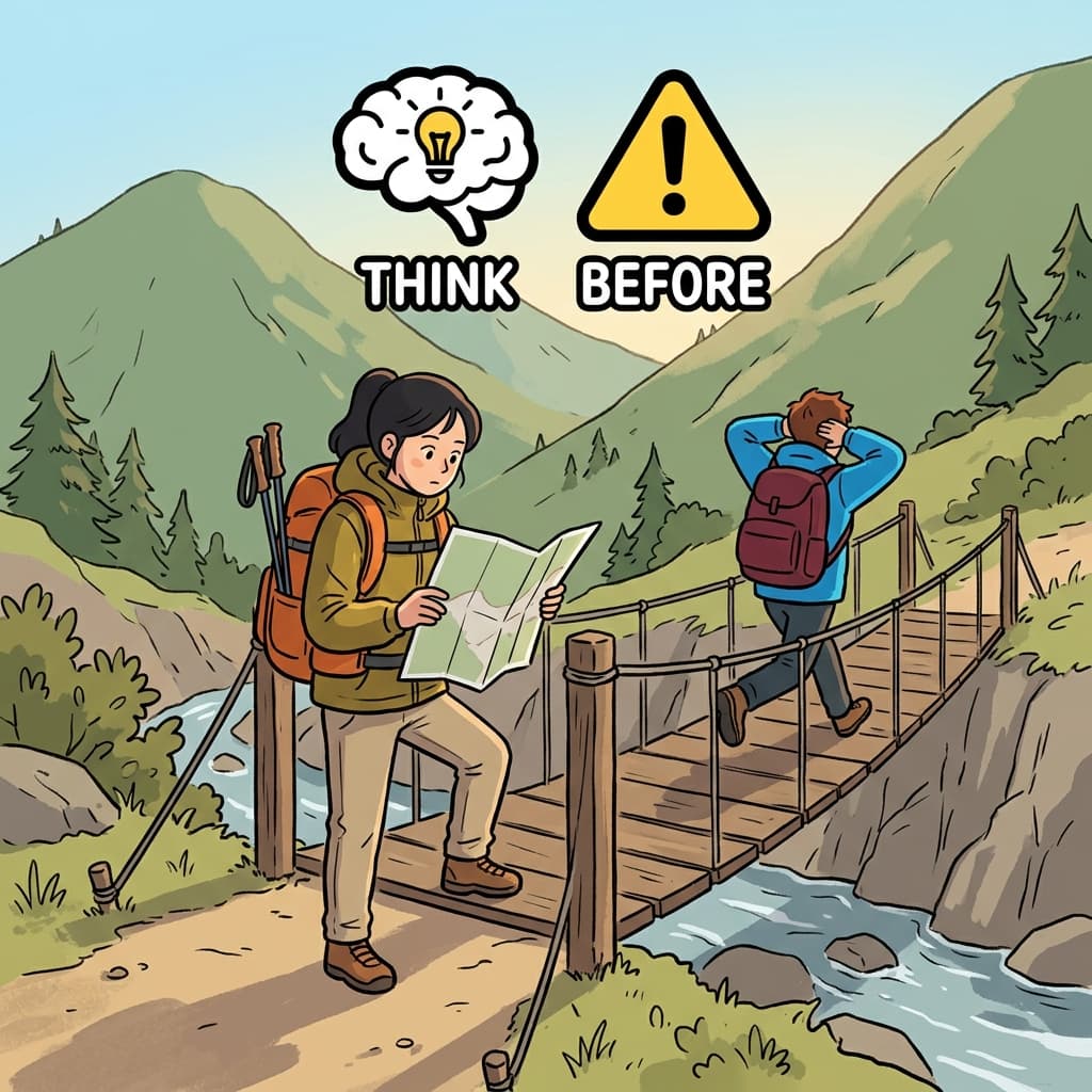 Prudence often leads to better decisions than speed.