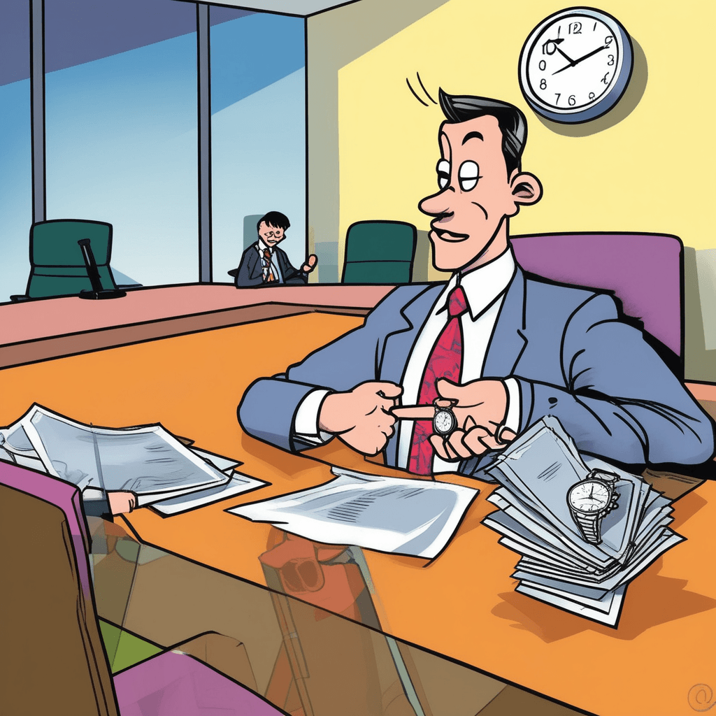 Being punctual makes contractual deals actual!