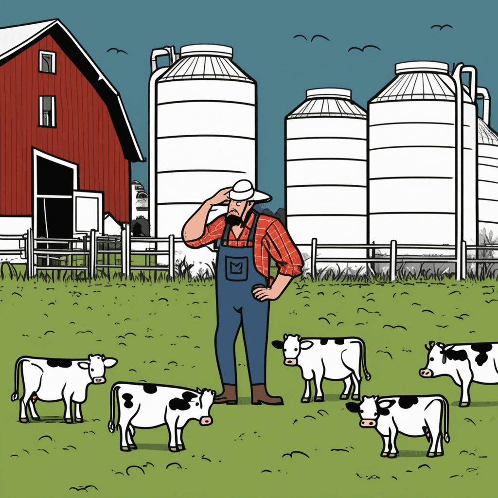 Quan can't decide which dairy — stuck in a quandary!