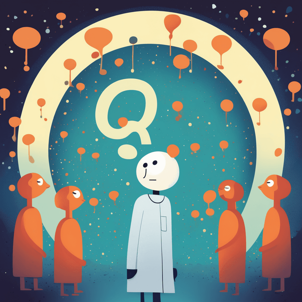 A query is the beginning of discovery — whether weary, very curious, or taking the ferry of knowledge across understanding