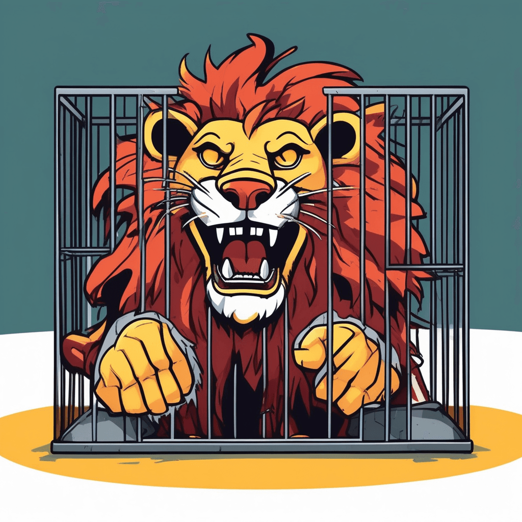 Rage burns bright in a cage on stage!