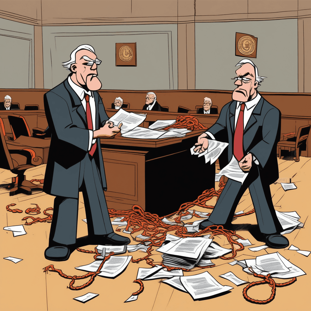 Rankling grudges keep them tangling, turning justice into wrangling
