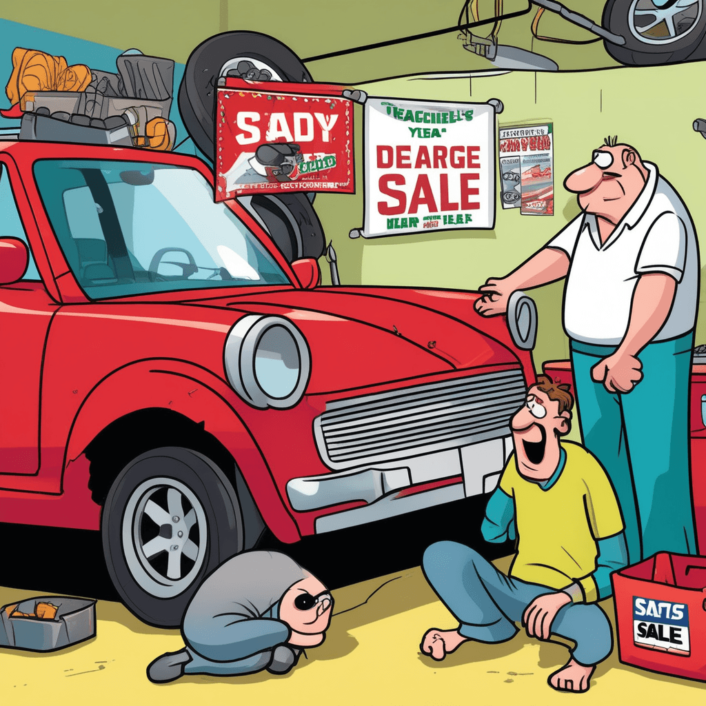 My dear friend comforts me at year-end, when my car's rear-end got wrecked!