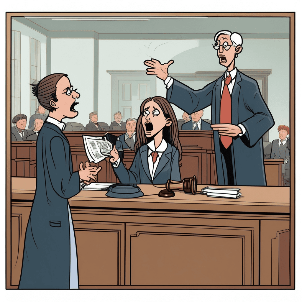 She made her debut to rebut and turn the dispute!
