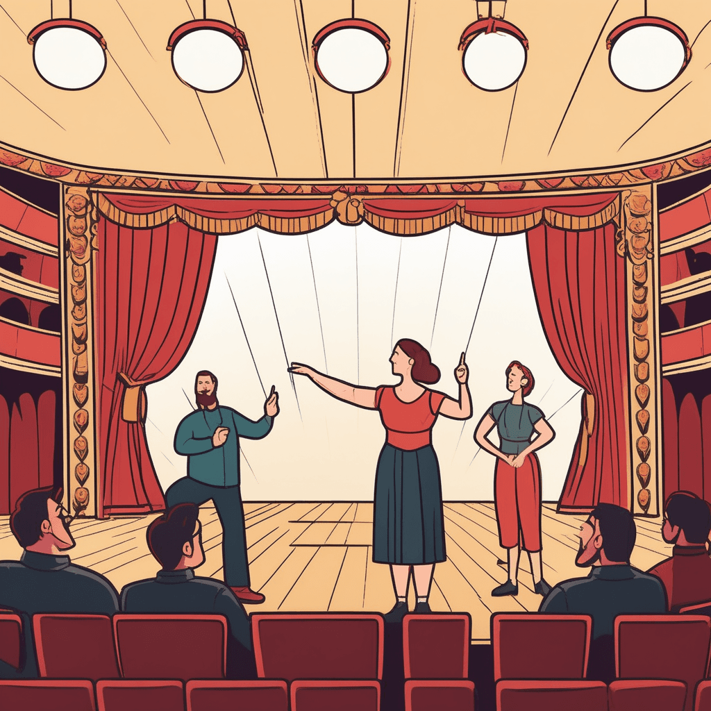 recast — to cast again or differently; to reorganize or reconstruct (concept illustration)
