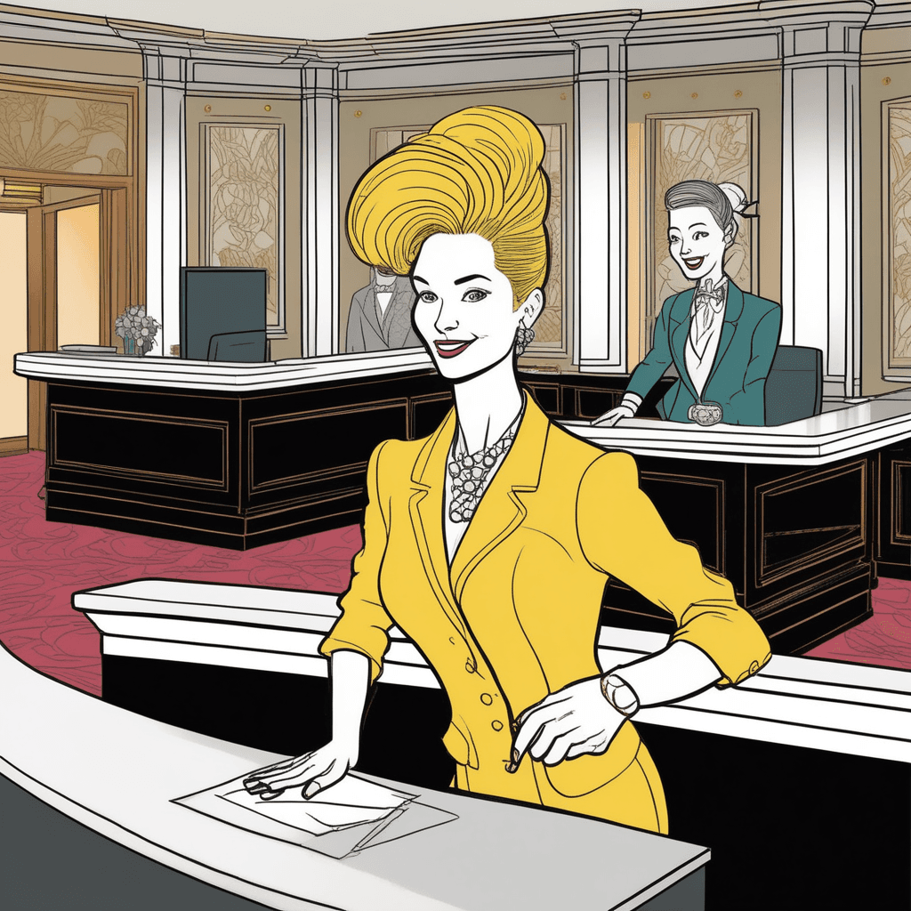 The perfectionist receptionist inspires the impressionist!