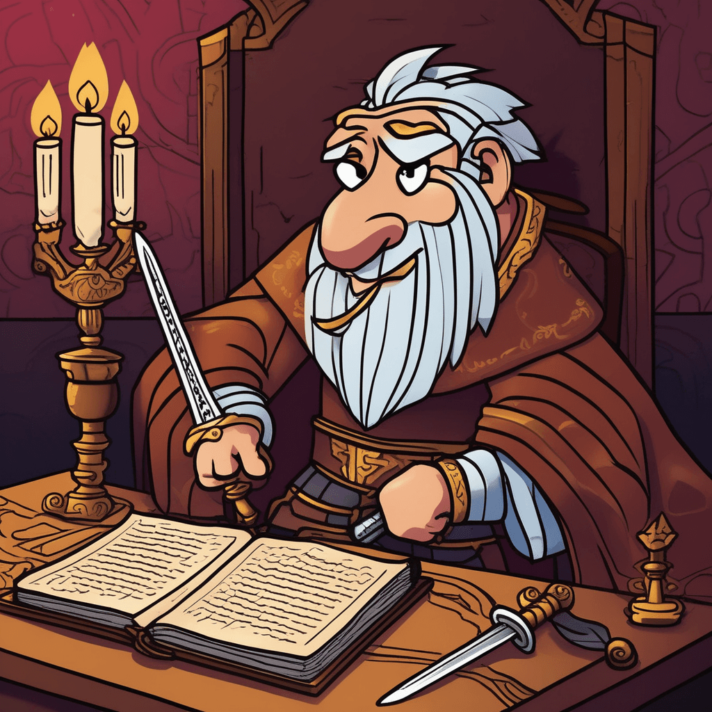 The lord's sword and record, preserving glory with each word