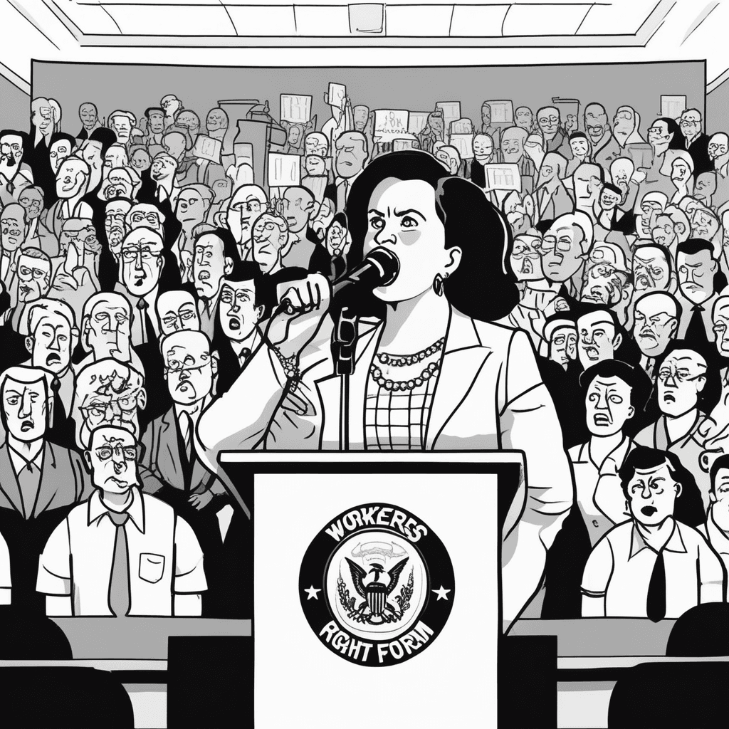 Address the crowd despite the stress, seeking redress!