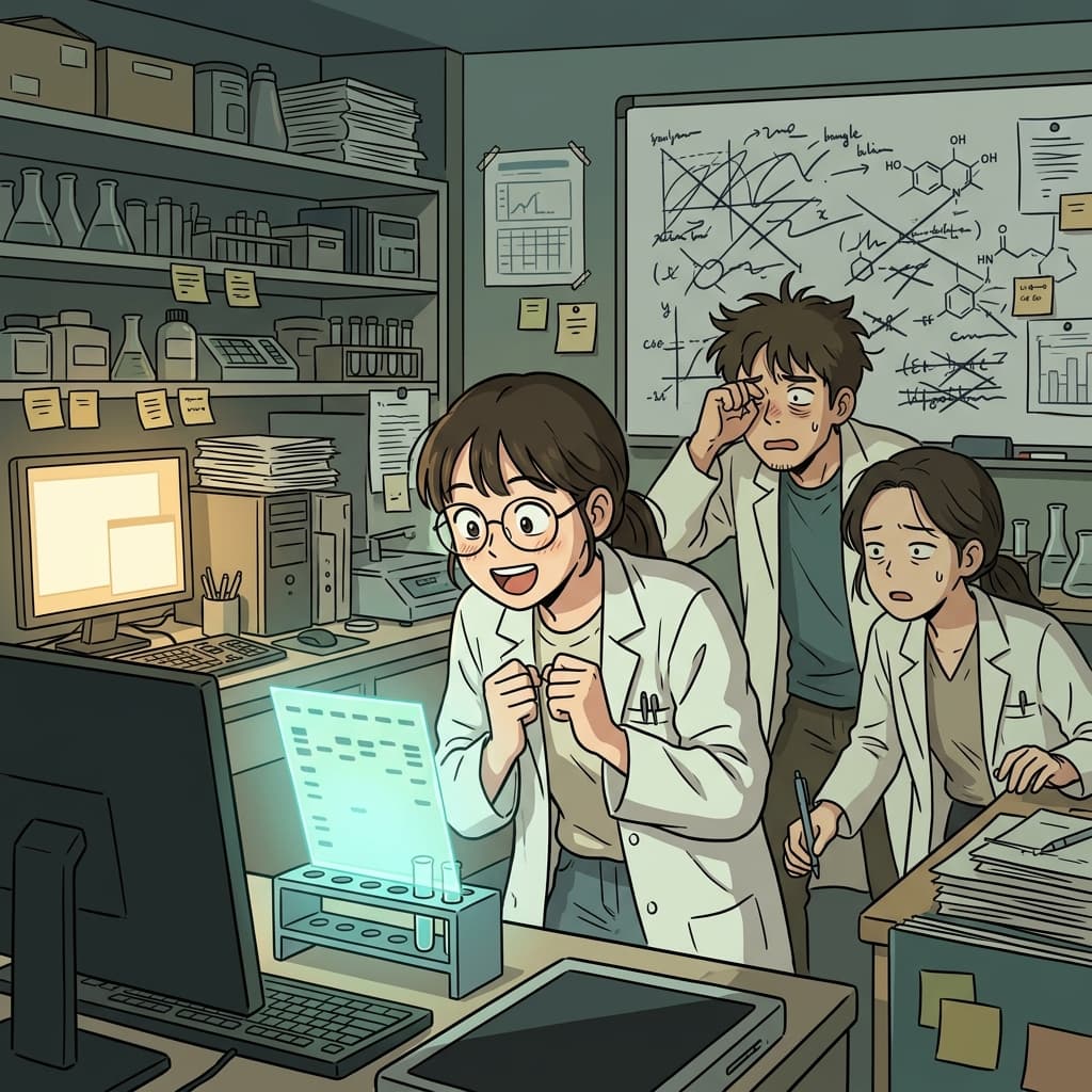The scientist made a remarkable discovery that changed modern medicine forever.