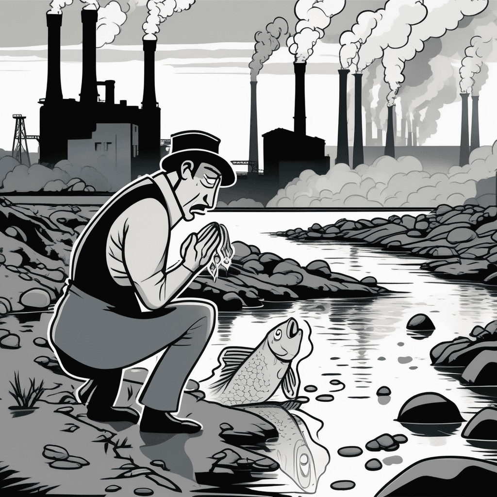 Remorse flows from the source that changed nature's course.