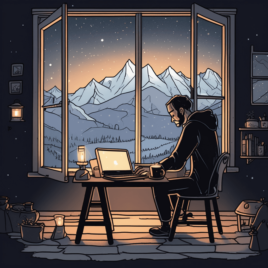 From remote heights, devote your heart to promote your dreams!