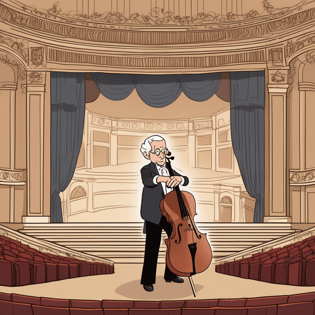 Honoring tradition from his position, a masterful rendition!