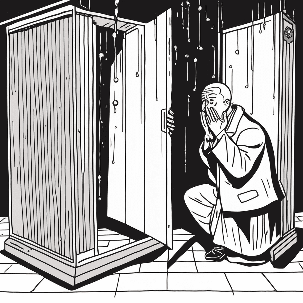 RE-do life in a PENT-up confessional pen!