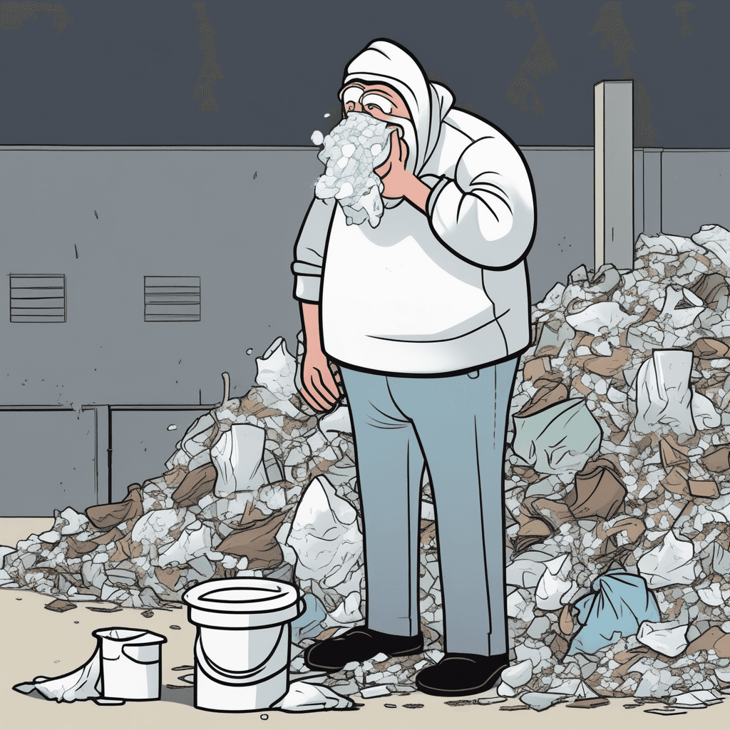 The repulsive smell triggers impulsive yet compulsive hesitation!
