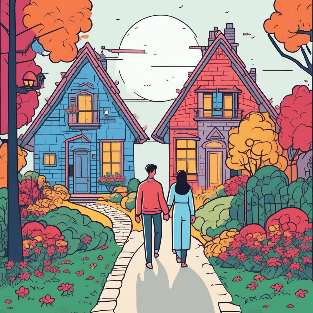 Where to reside in? Let love decide what life will provide!