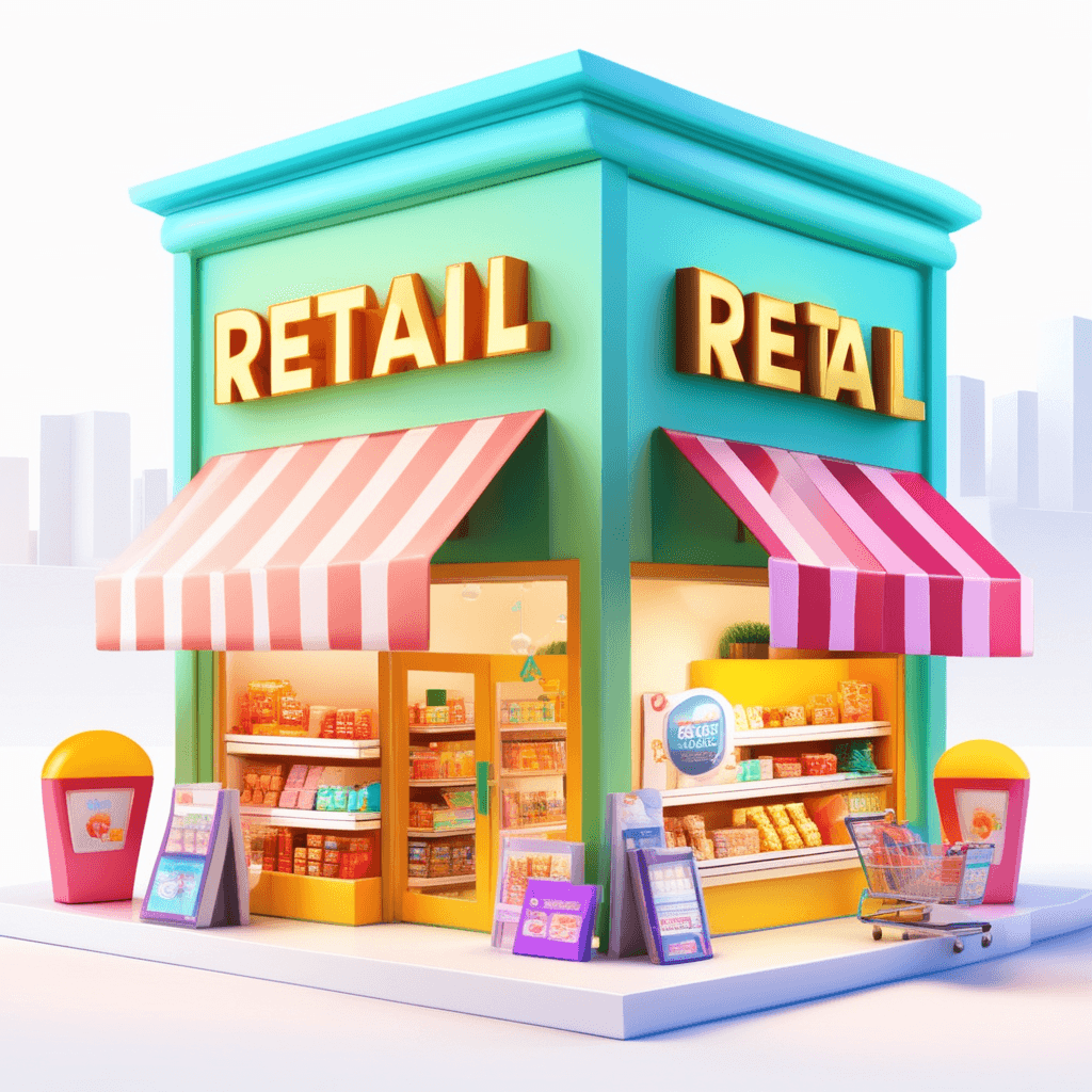 A business establishment that sells goods directly to consumers