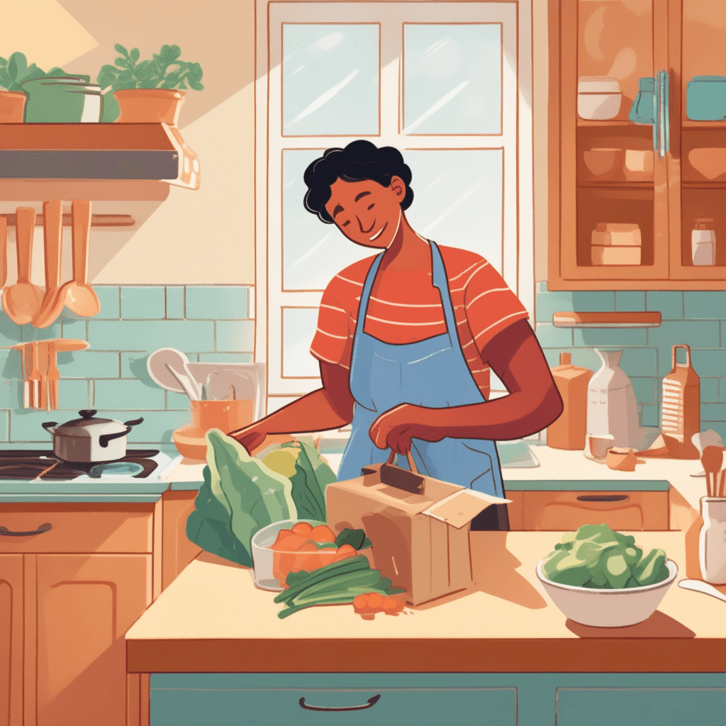 A retrenchment family carefully reduces household expenses and cuts unnecessary spending