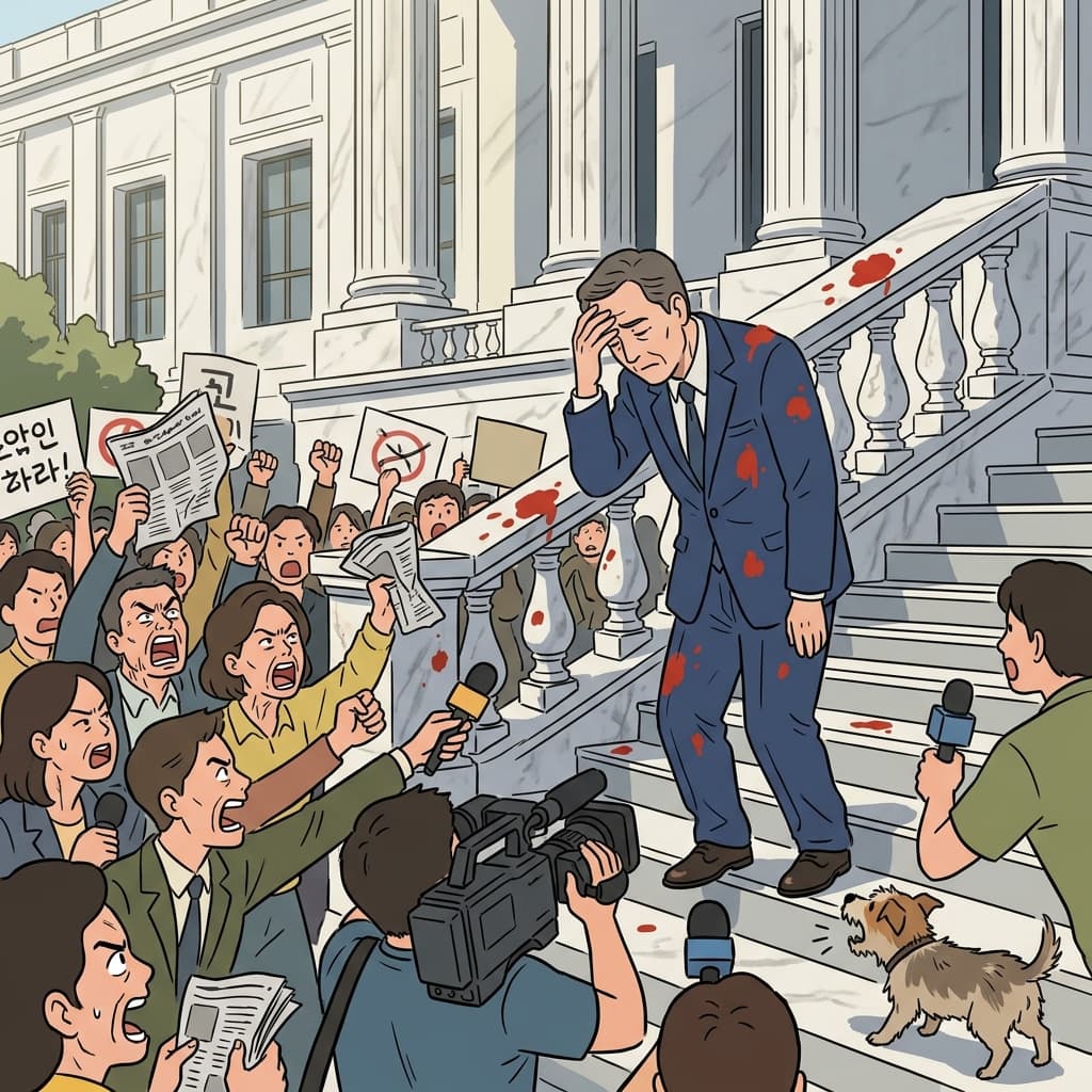The senator faced public revilement after his scandal was exposed on live television.