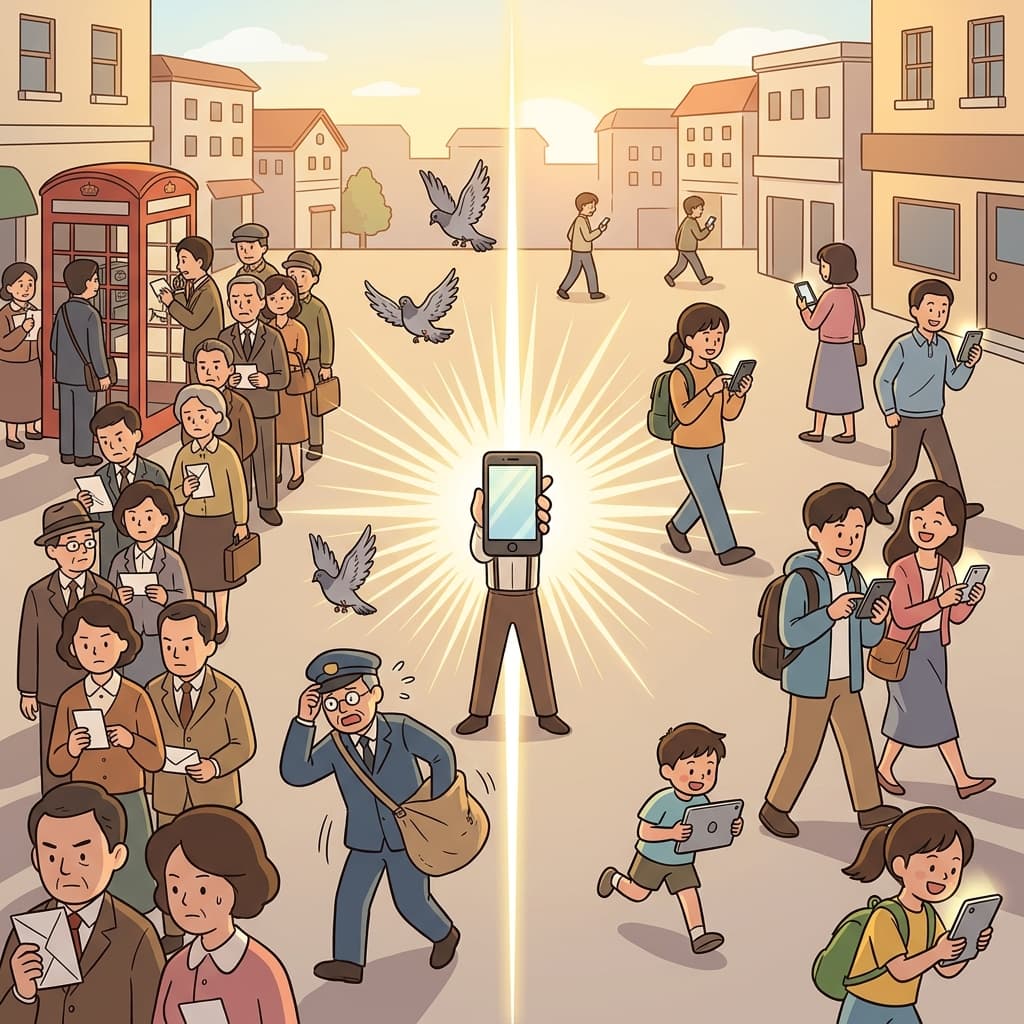 The smartphone revolutionized how people communicate around the world.