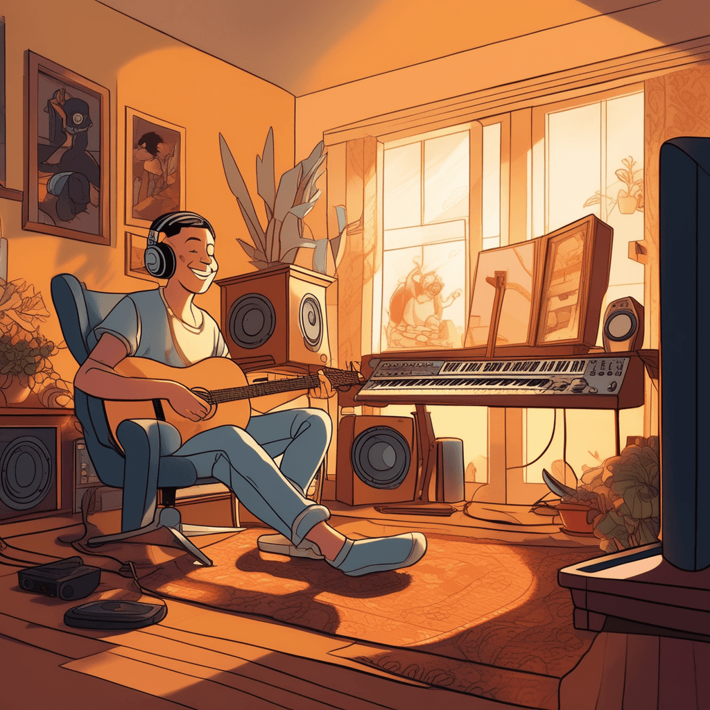 Recording music according to the heart - truly rewarding!