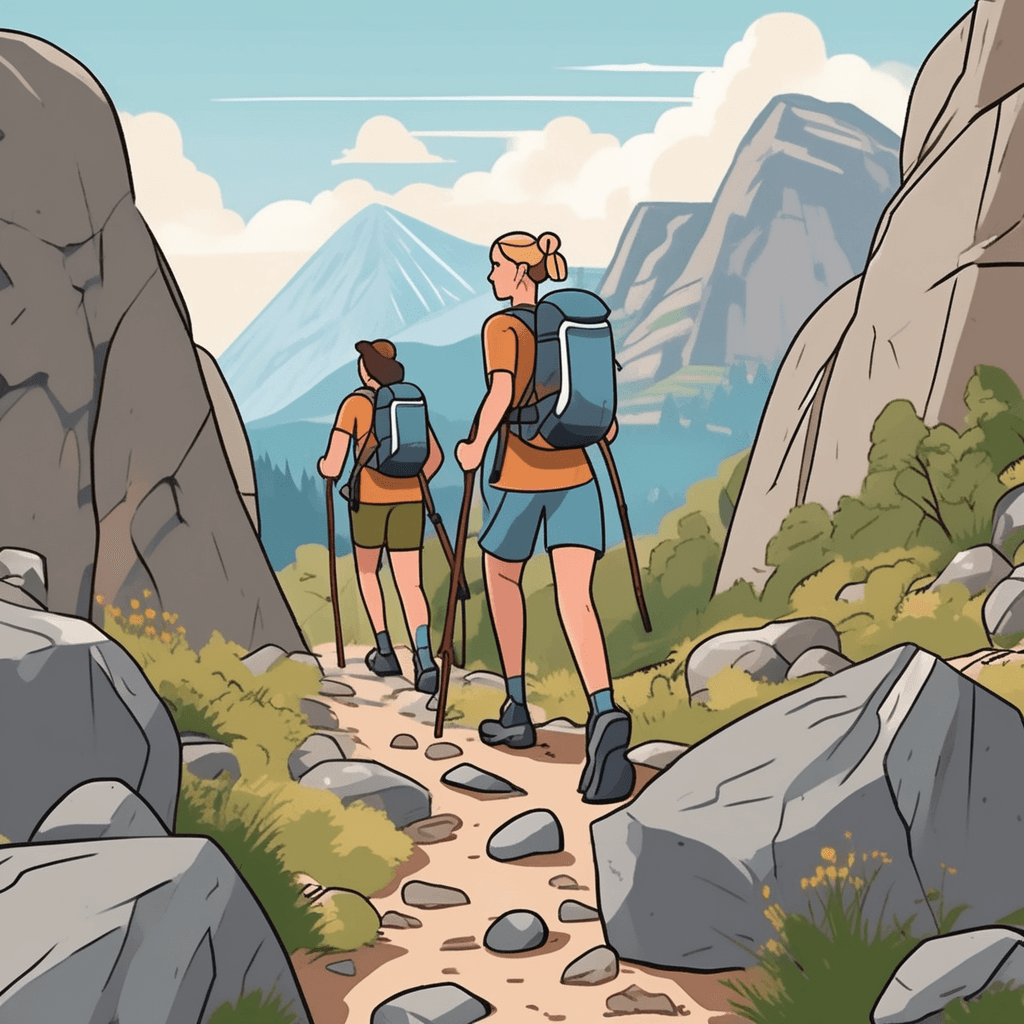 a surface that is full of rocks and covered with rocky terrain