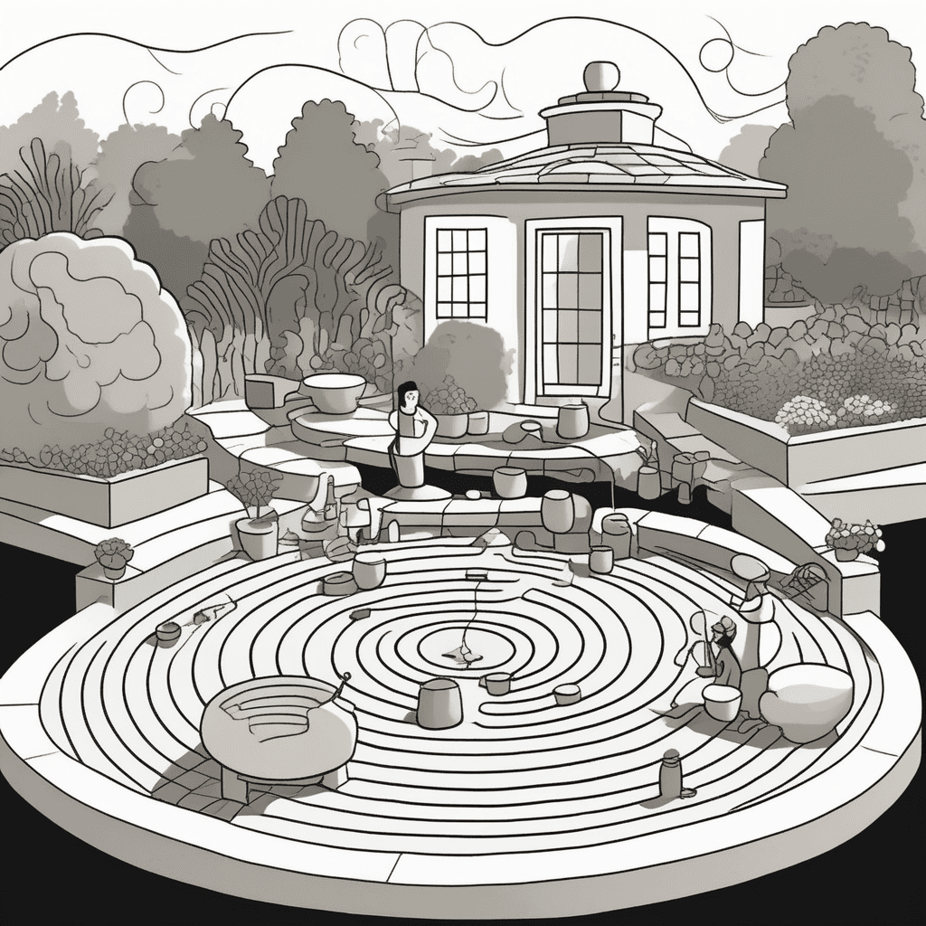 Round-shaped pottery meets sound-shaped waves over ground-shaped gardens!