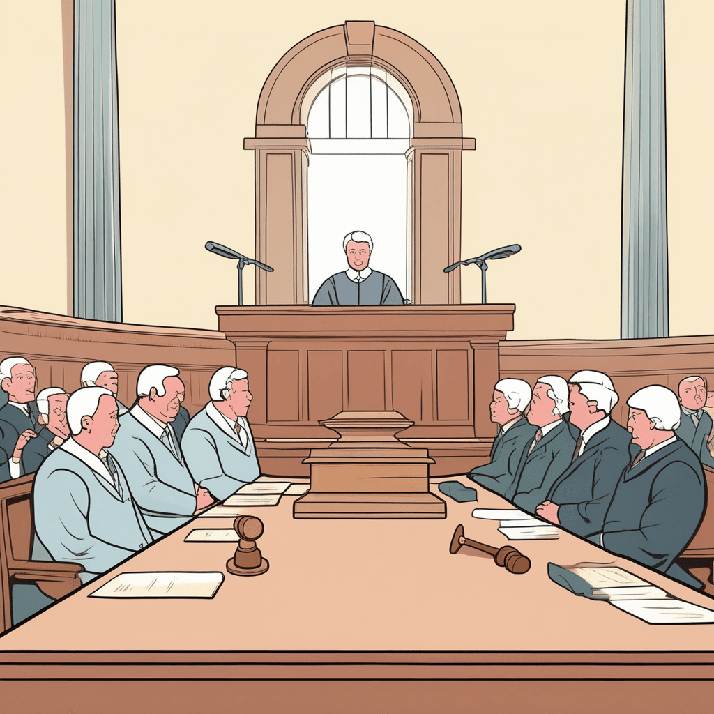 An official decision made by a judge, court, or person in authority. A formal judgment that determines a legal or administrative matter.