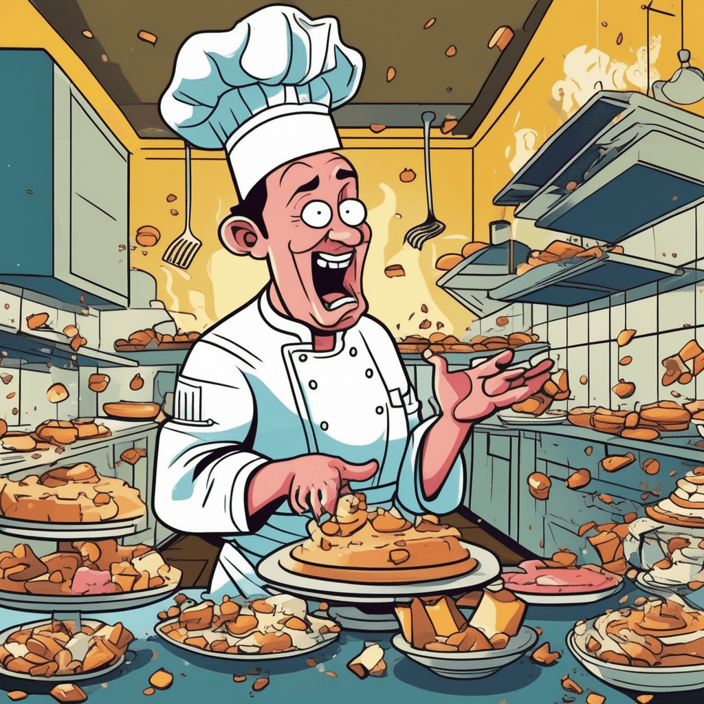 When rushed, dreams get crushed, and kitchens fall hushed!