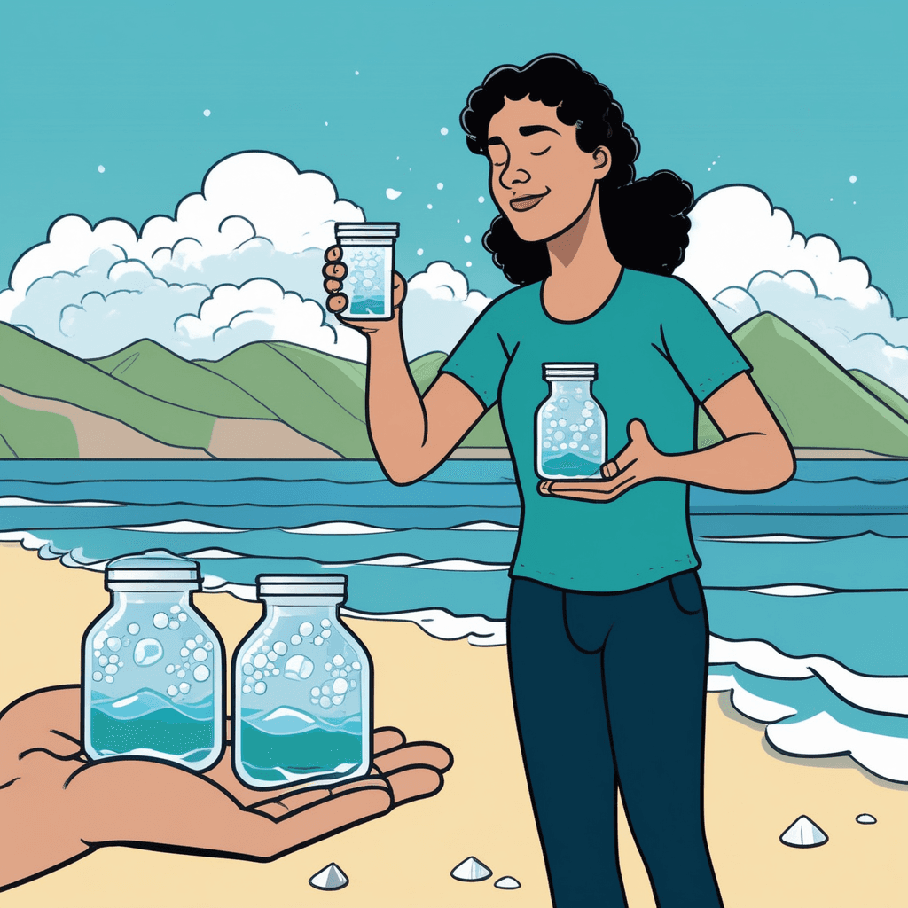 Measuring salt content in water