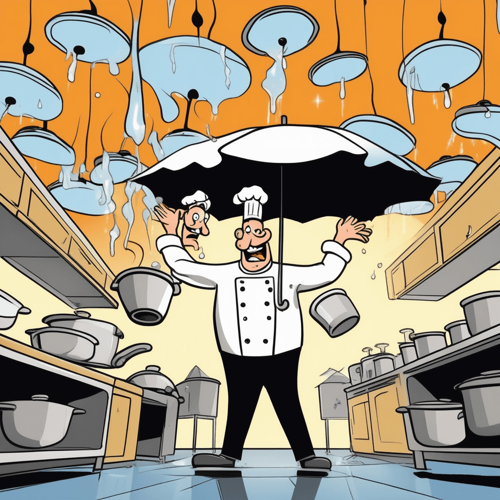Hold your umbrella over vanilla to stop salmonella!