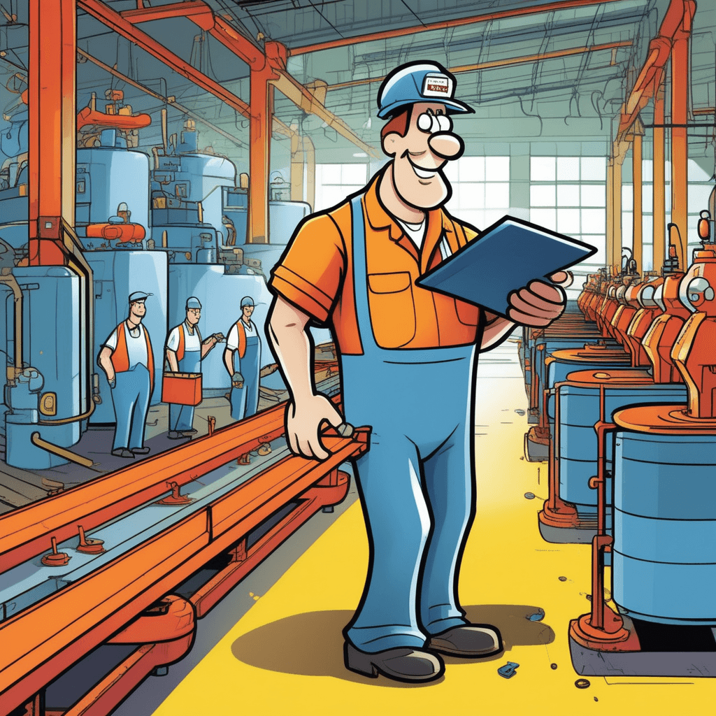 The factory inspection proves satisfactory!