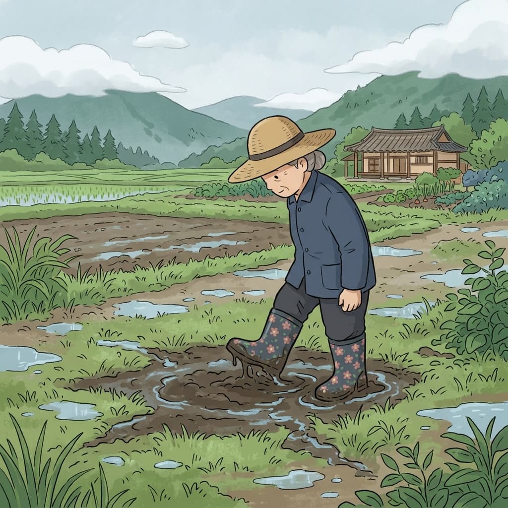 The heavy rain caused complete saturation of the ground.